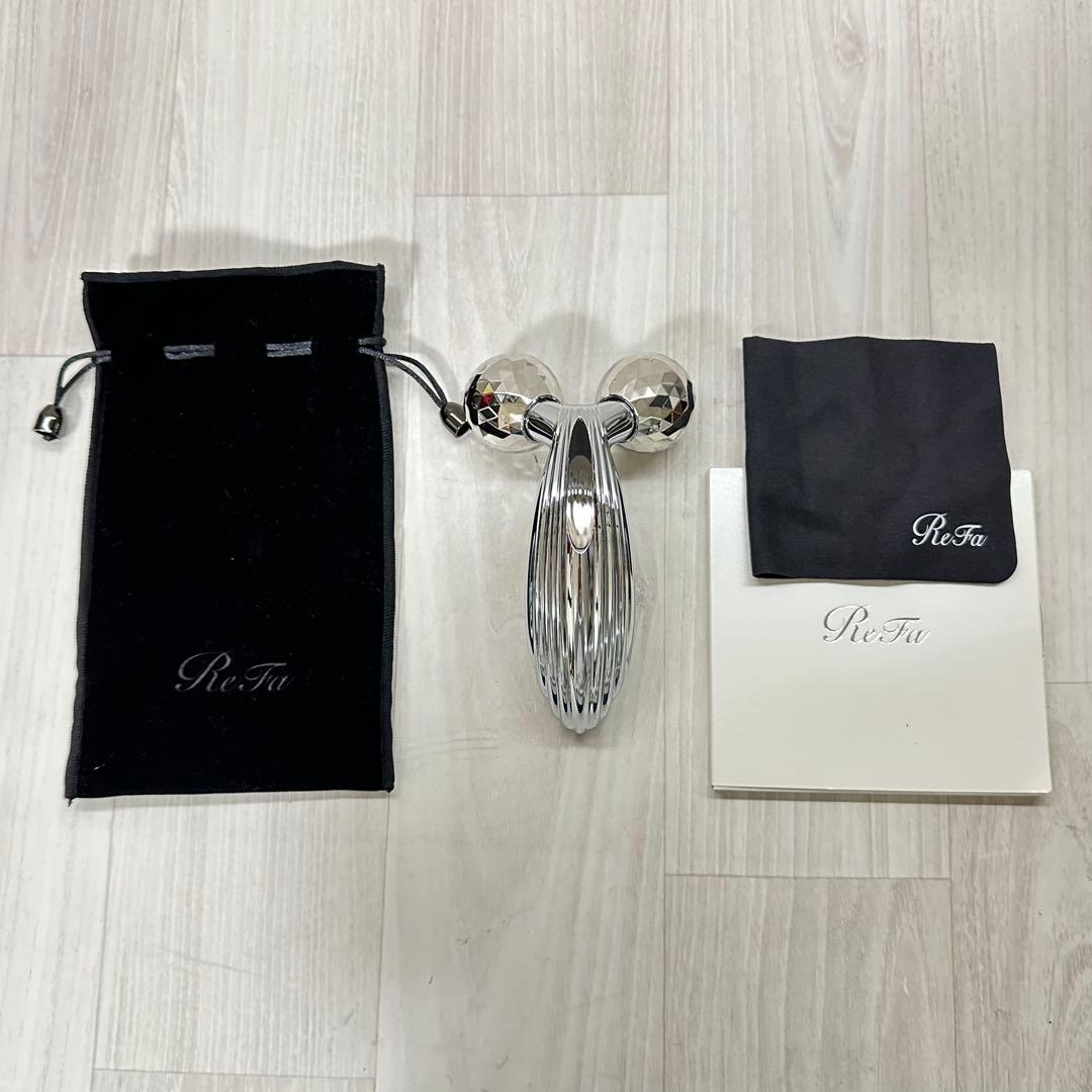 美品　ReFa 美顔ローラー ダブルボール型　RF-PC2019B 美容