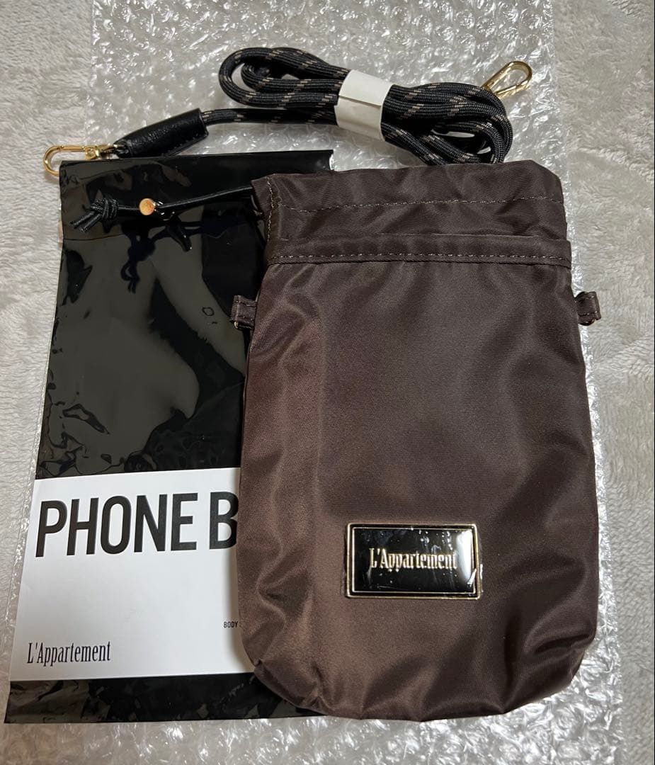 新品L'Appartement アパルトモンPHONE POUCH フォンポーチ