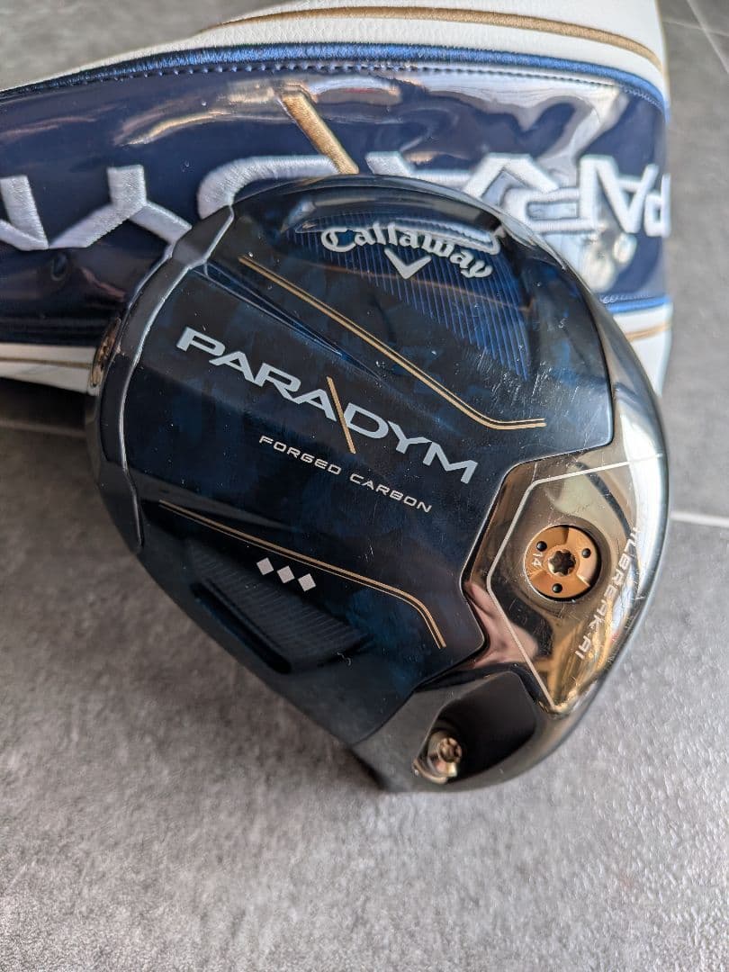 ●かなり美品　名器●パラダイム　トリプルダイヤモンド　ドライバー　９度ヘッドのみ