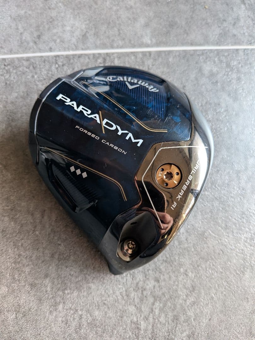 ●かなり美品　名器●パラダイム　トリプルダイヤモンド　ドライバー　９度ヘッドのみ