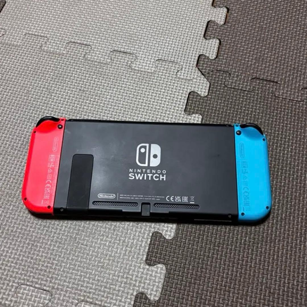 美品Nintendo Switch 本体 青/赤 Joy-Con 付属品あり