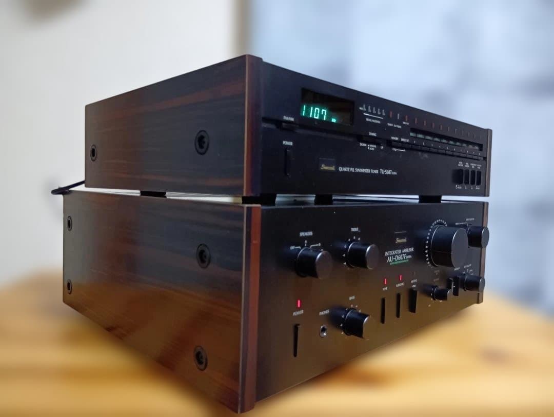 SANSUI AU-D607F Extra　アンプとチューナー（おまけ）