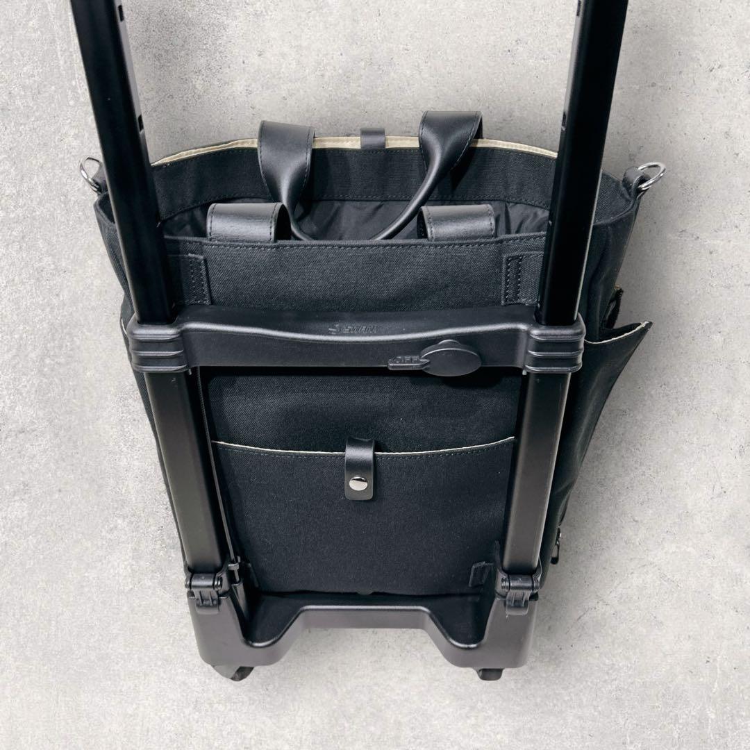 SWANY キャリー バッグ スワニー 帆布 キャリーバック ストッパー 機能