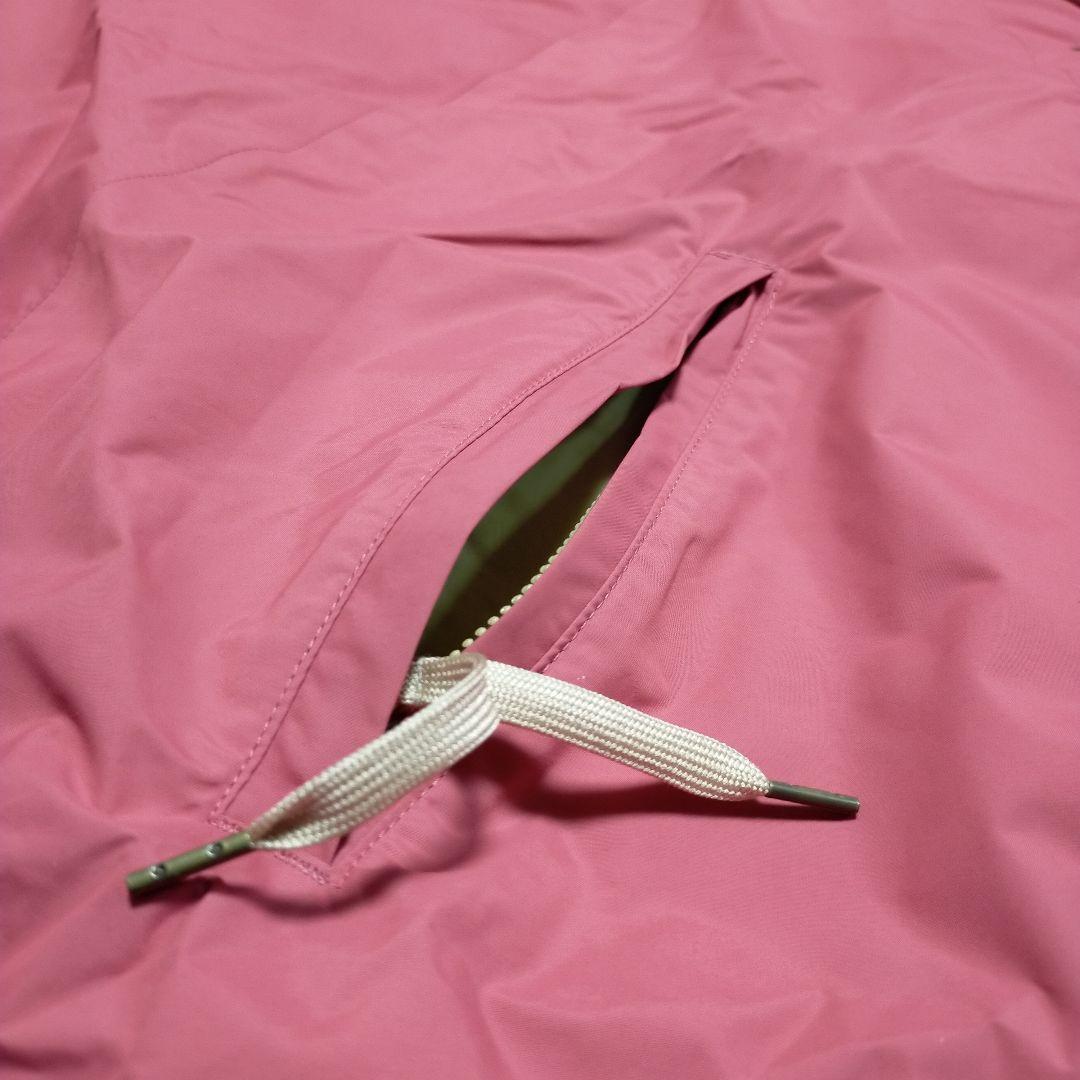 AIGLE エーグル レインポンチョ フード付 レインコート 雨具 ピンク系