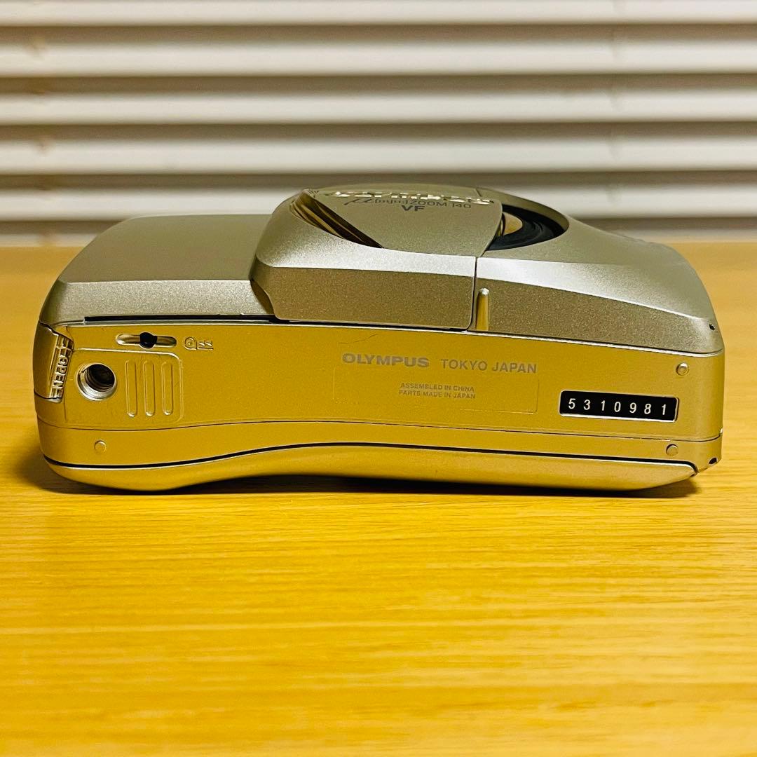 【美品・動作品】OLYMPUS μ ZOOM 140 VF フィルムカメラ