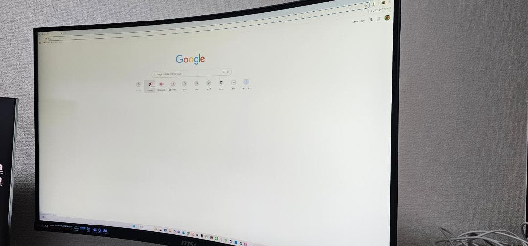 MSI Optix MAG321CURV 湾曲4Kモニタ 31.5インチ