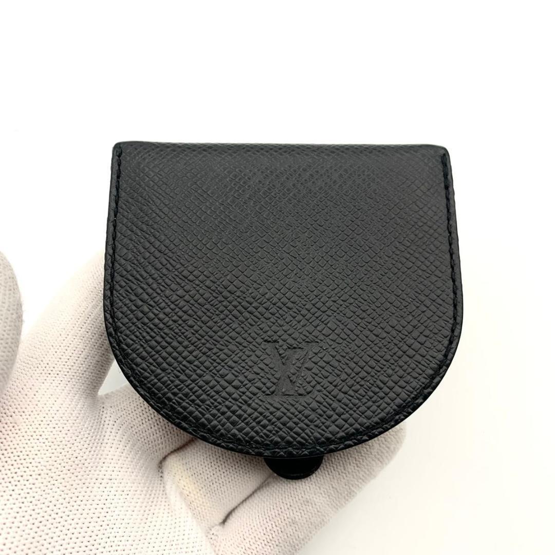 美品 ルイヴィトン キュベット ケース 財布 コンパクト タイガ 黒