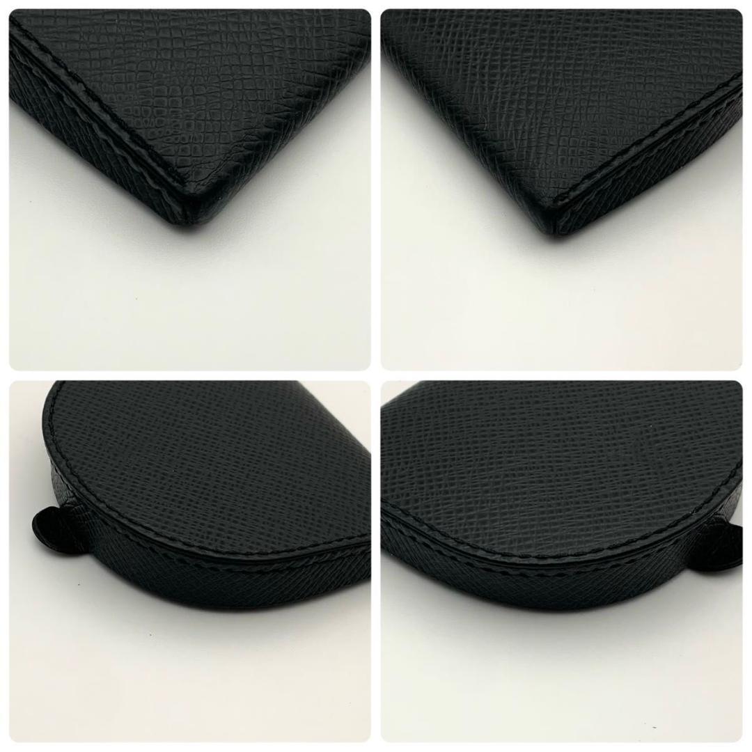 美品 ルイヴィトン キュベット ケース 財布 コンパクト タイガ 黒