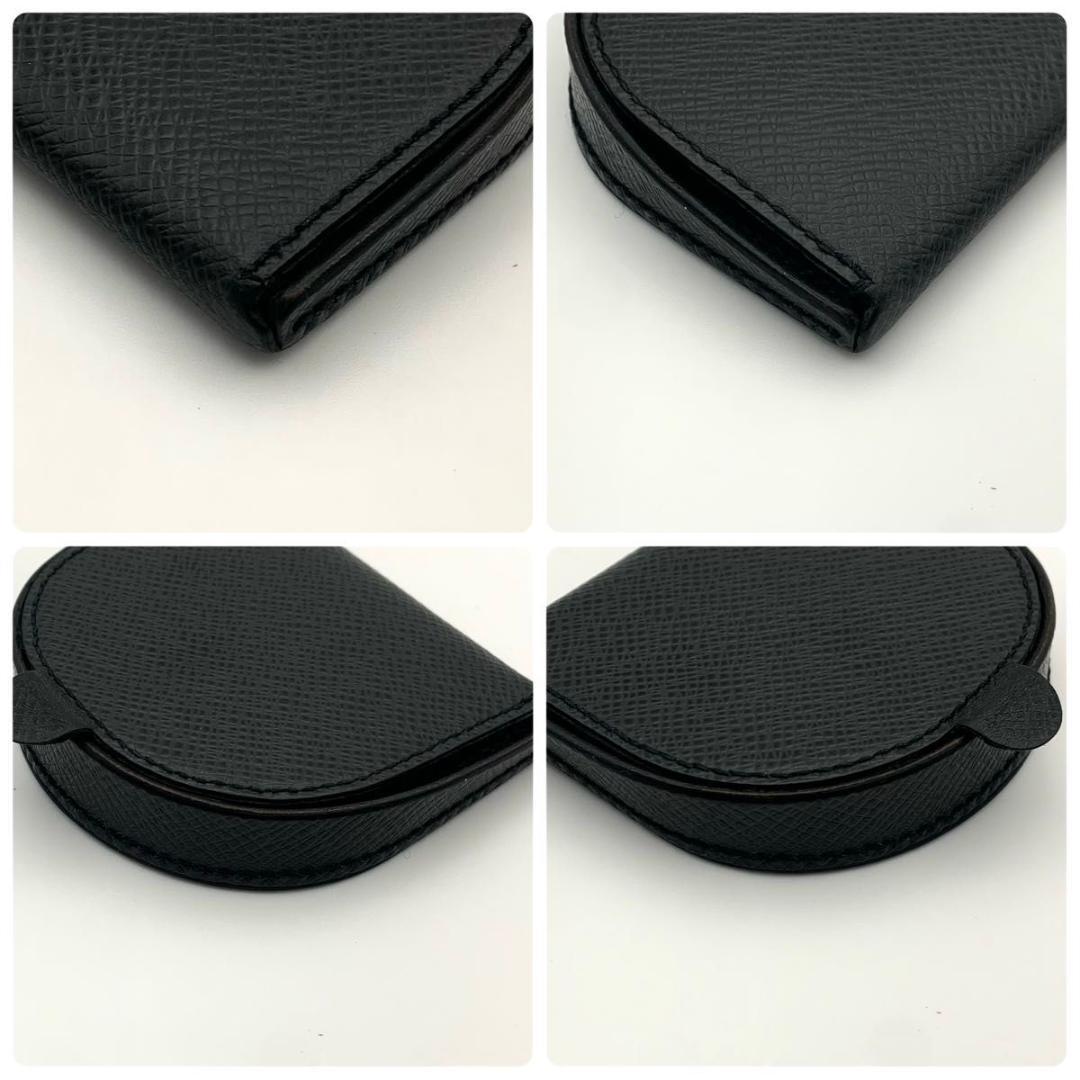 美品 ルイヴィトン キュベット ケース 財布 コンパクト タイガ 黒