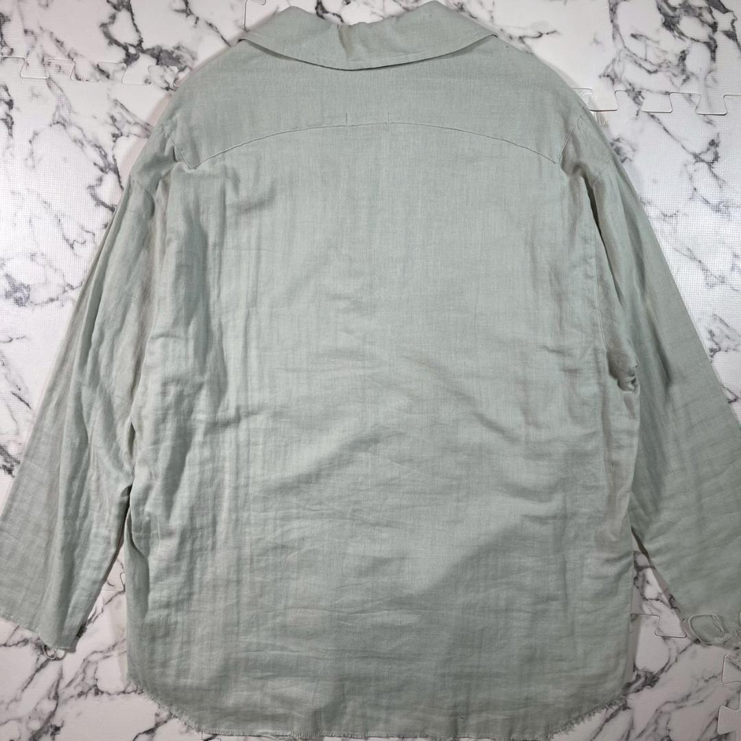 ✨極美品/定価4.0万程✨(XL位) LESS TAILOR 薄緑 綿