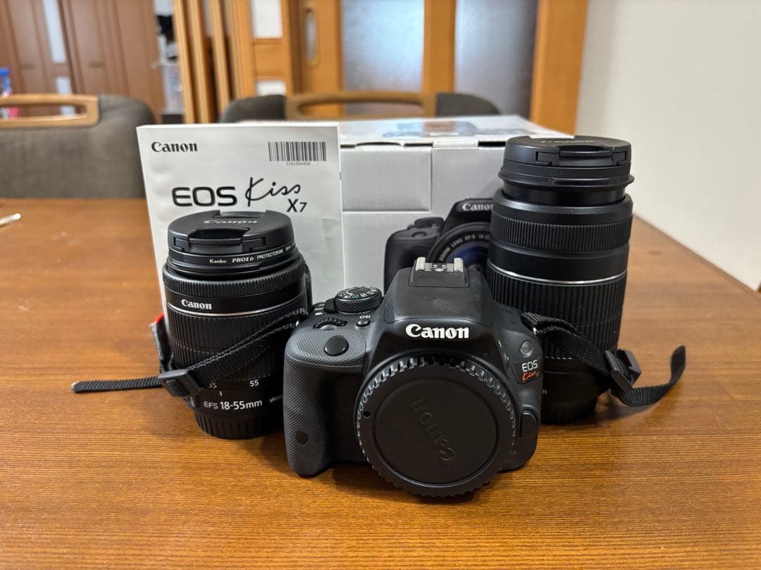 Canon EOS Kiss X7 ダブルレンズセット