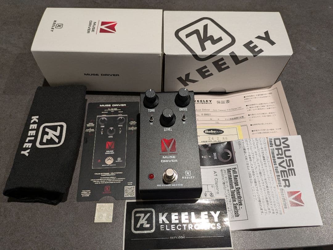 KEELEY MUSE D アンディ・ティモンズモデル　正規品