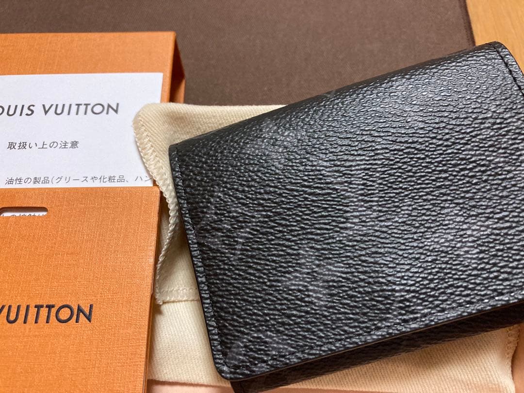 【新品未使用】　　専用　LOUIS VUITTONモノグラム エクリプス名刺入れ