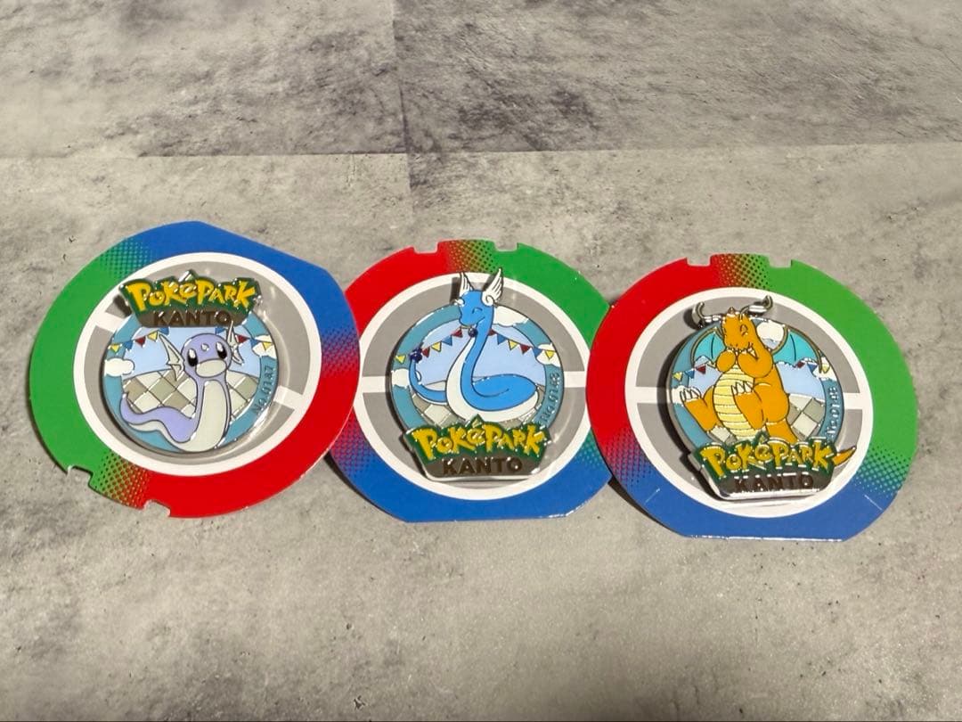 H*K様 ポケパーク ポケモン ピンバッジ ピンズ ミニリュウ　ハクリュー　カイ