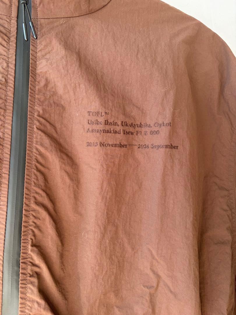 today ful ナイロンブルゾン