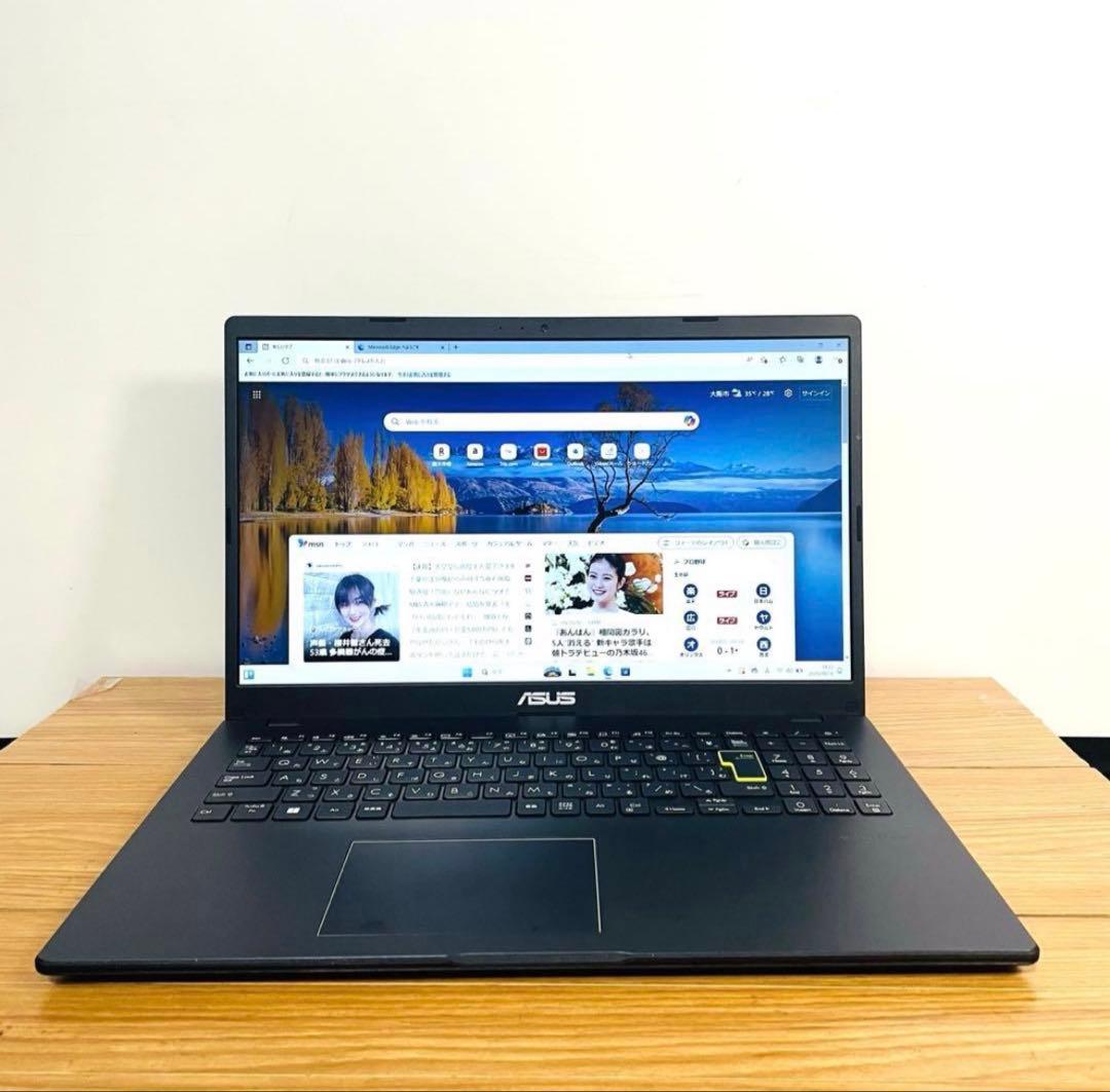 設定済み2022モデル薄型ASUSノートパソコンSSDwin11オフィスカメラ