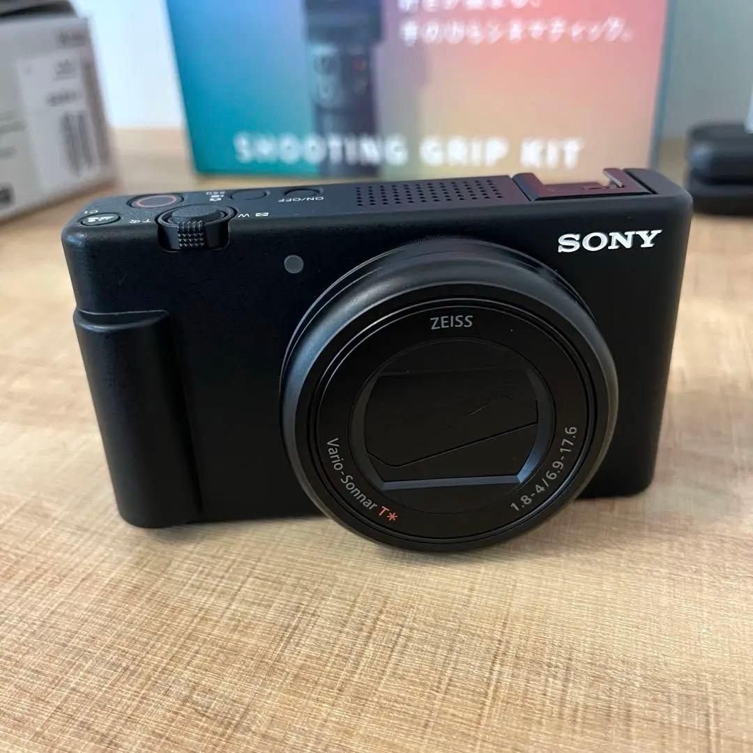 SONYVLOGCAM ZV-1II ZV1M2シューティンググリップキット付