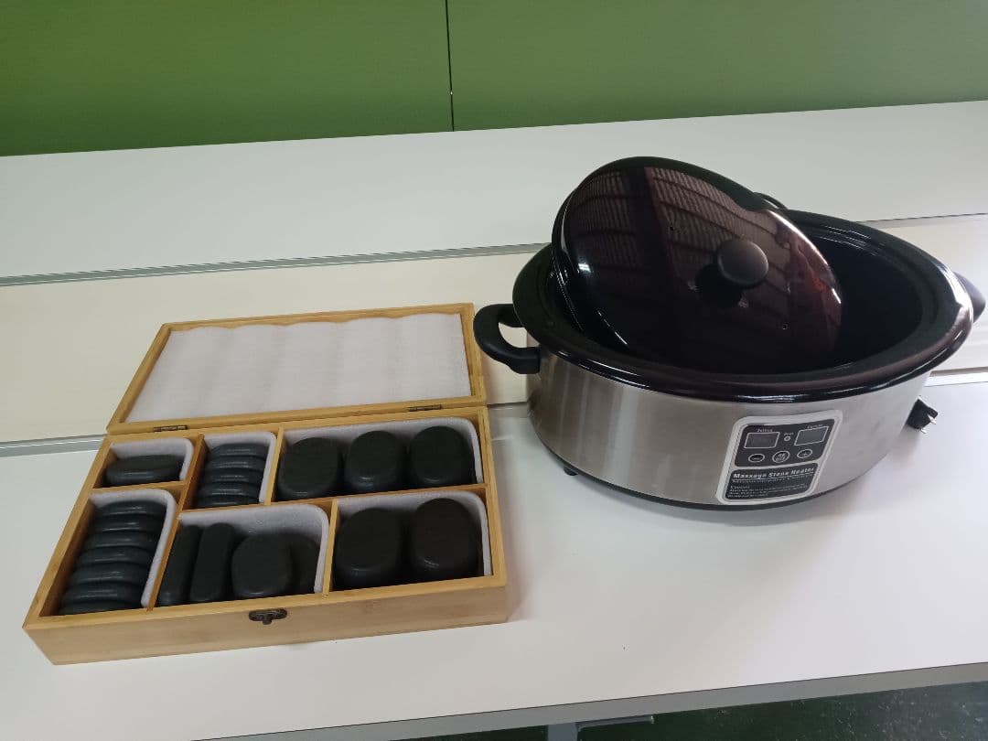 中古　ホットストーンマッサージセット