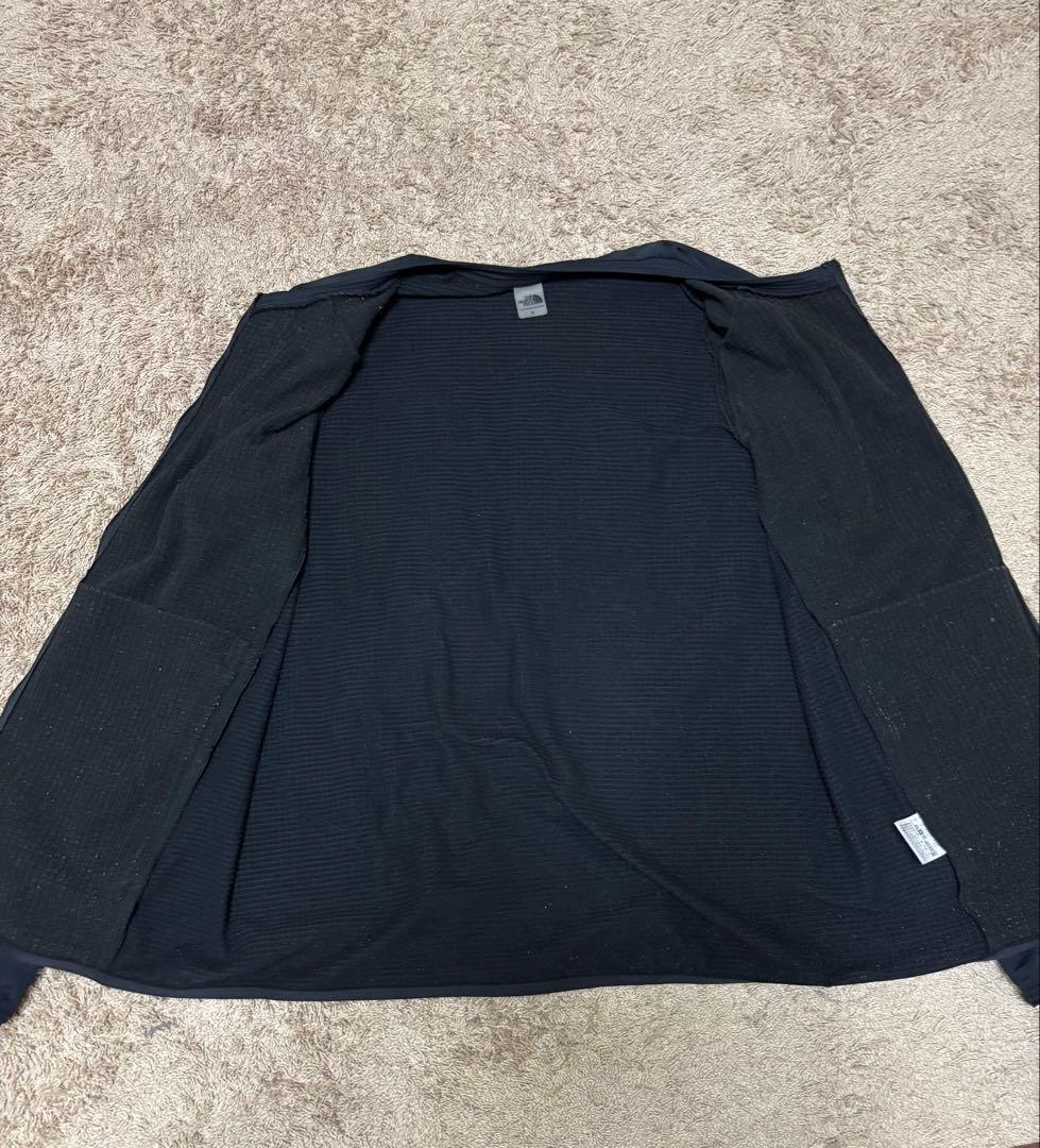 【限定品】NL72479F サーマルバーサグリッドフルジップクルー Mサイズ