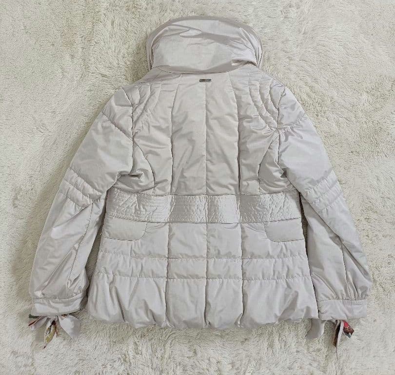 LEONARD 薄ピンクダウンジャケット【サイズ42 L相当】