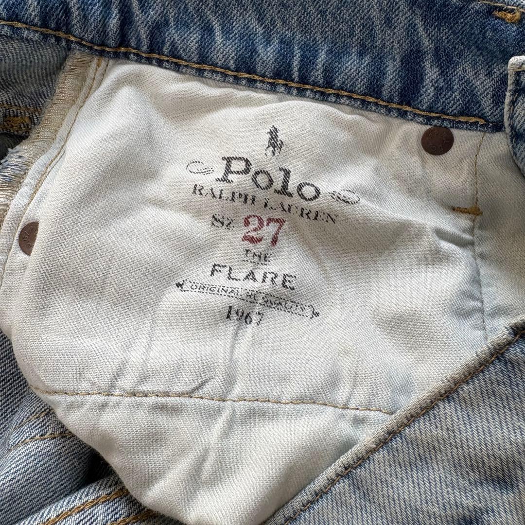 未使用タグ＊Polo Ralph Lauren　 パッチワークデニム
