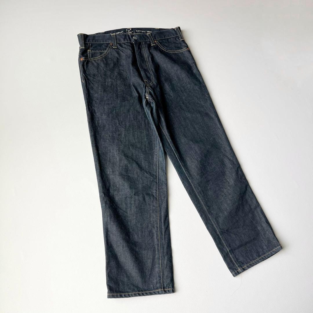 4946【美品】45R ライ麦デニムのクロスビー5（一張羅）ストレートデニム