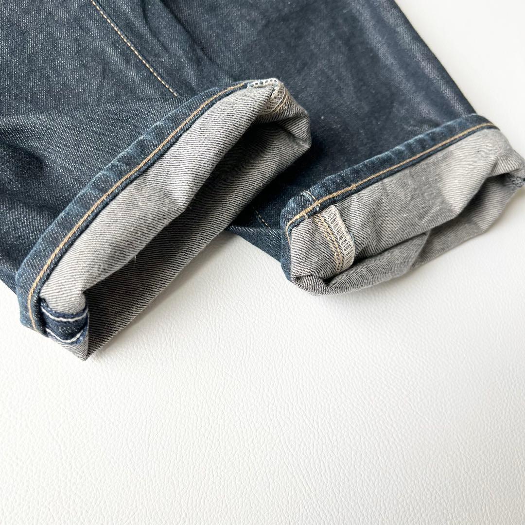 4946【美品】45R ライ麦デニムのクロスビー5（一張羅）ストレートデニム