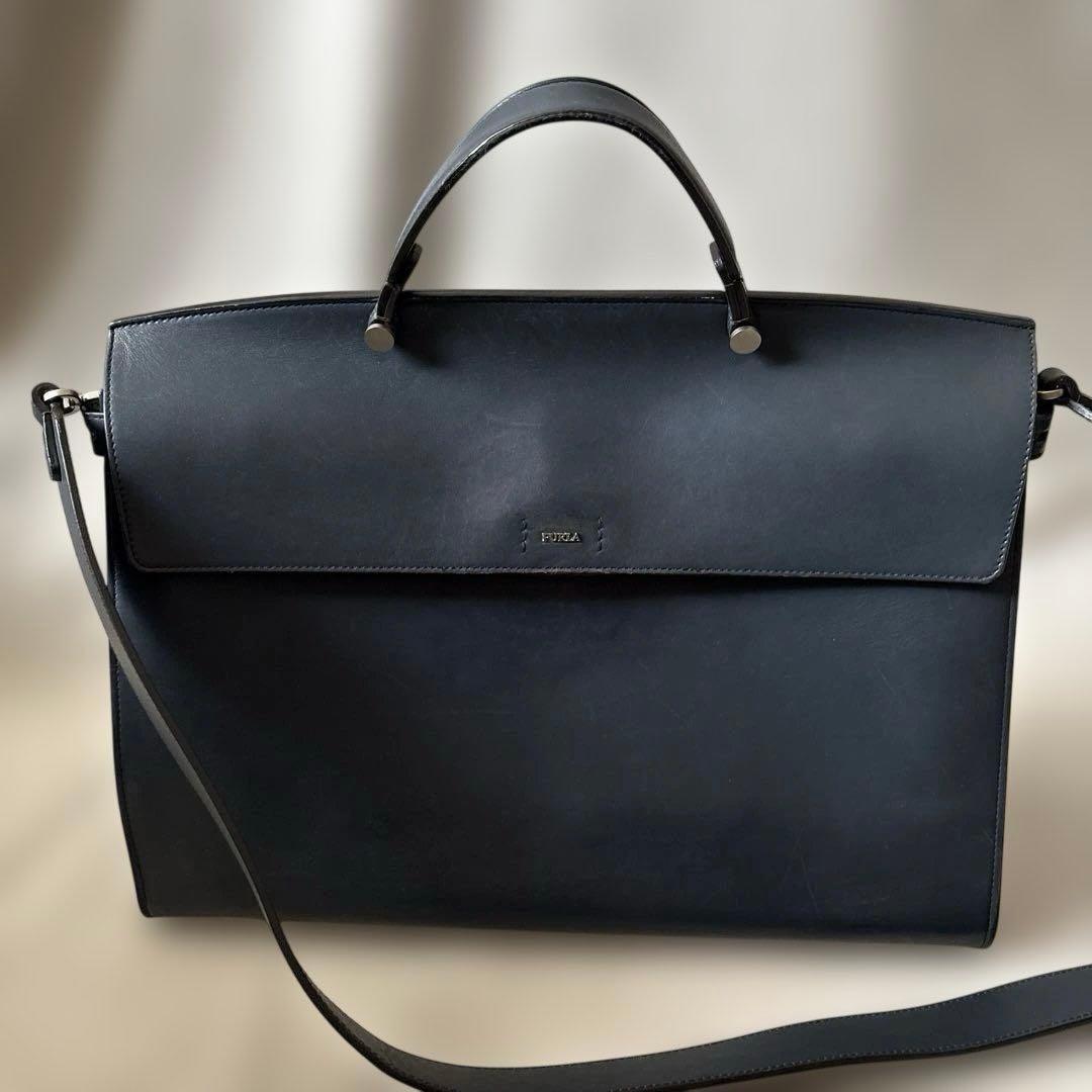 人気✨フルラ ビジネスバッグ 　メルキュリオmercurio 2WAY