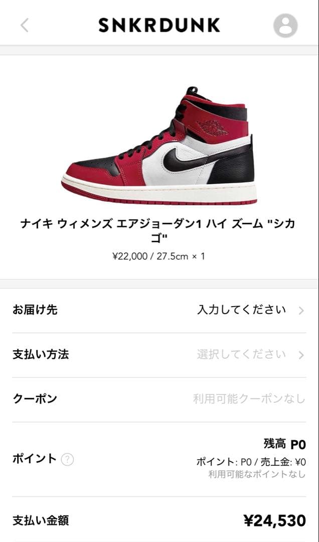 NIKE Air Jordan 1 ズーム　エア　コンフォート
