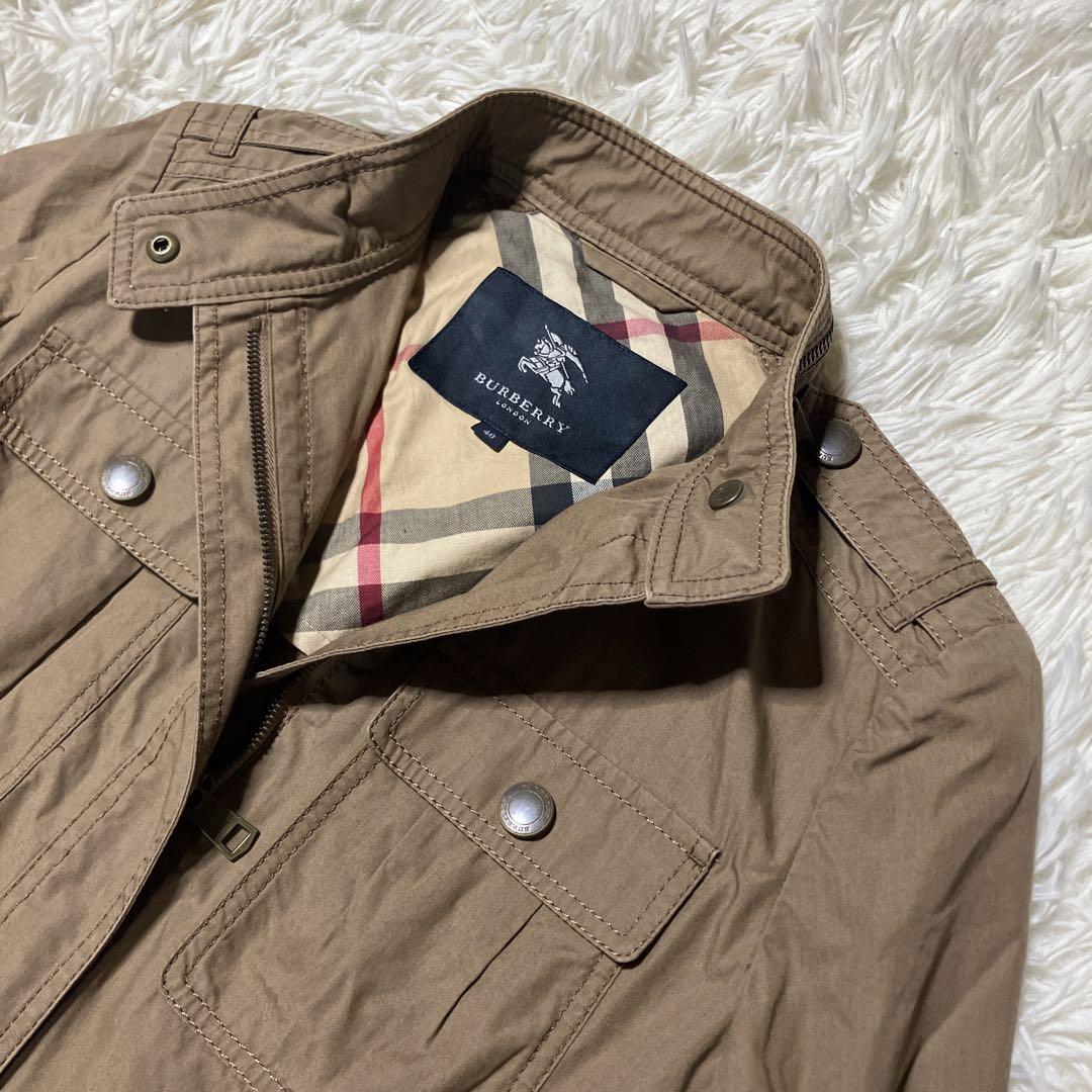 【MONOTONE】バーバリーロンドン　ミリタリージャケット　40