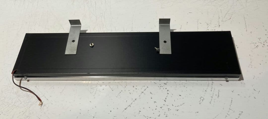 ワンマンアンドン813カーテンレール挟み込み取り付け仕様