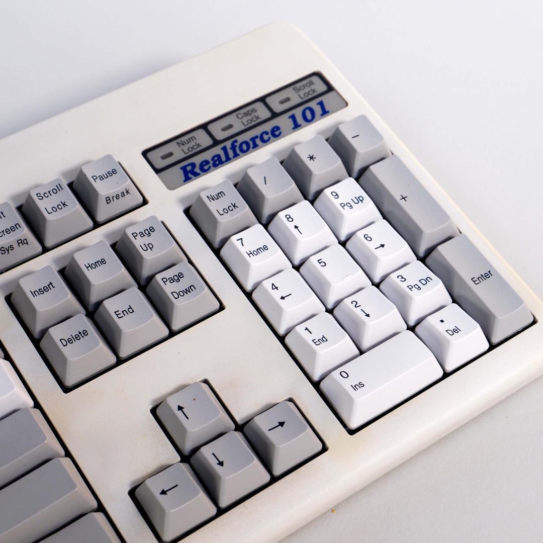 大*魚様 【キートップ洗浄済】Realforce 101 英語配列 （その1）