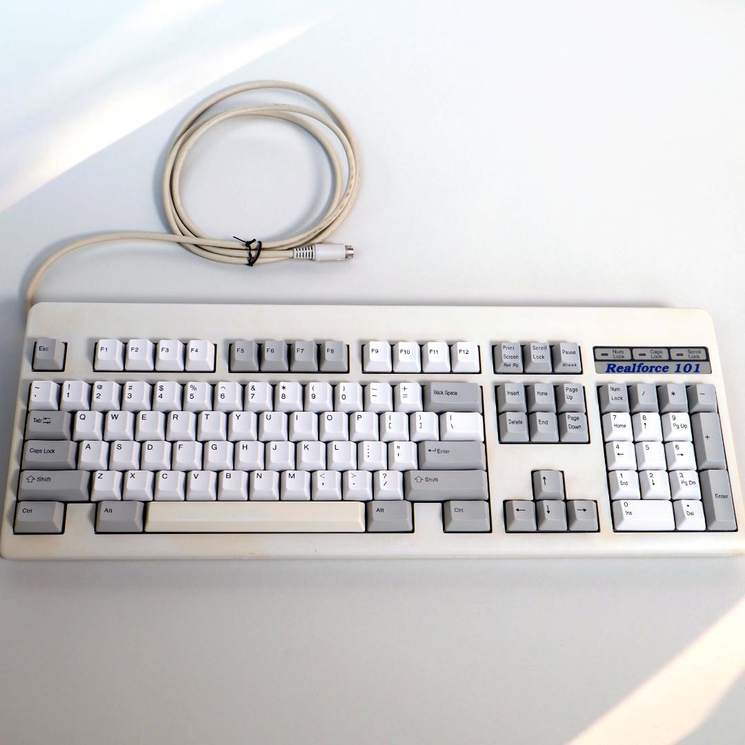 大*魚様 【キートップ洗浄済】Realforce 101 英語配列 （その1）