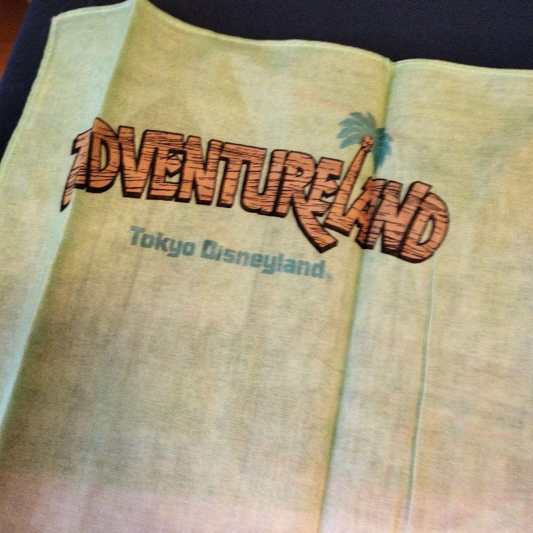 アドベンチャーランド　ハンカチ　昭和レトロ　東京ディズニーランド　開園当初