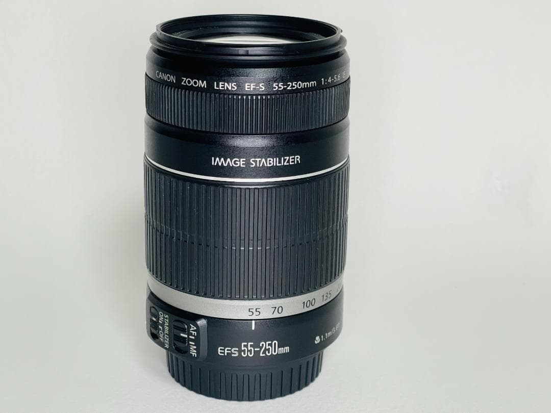 美品☘️Canon キャノン EF-S 55-250mm f4-5.6 IS