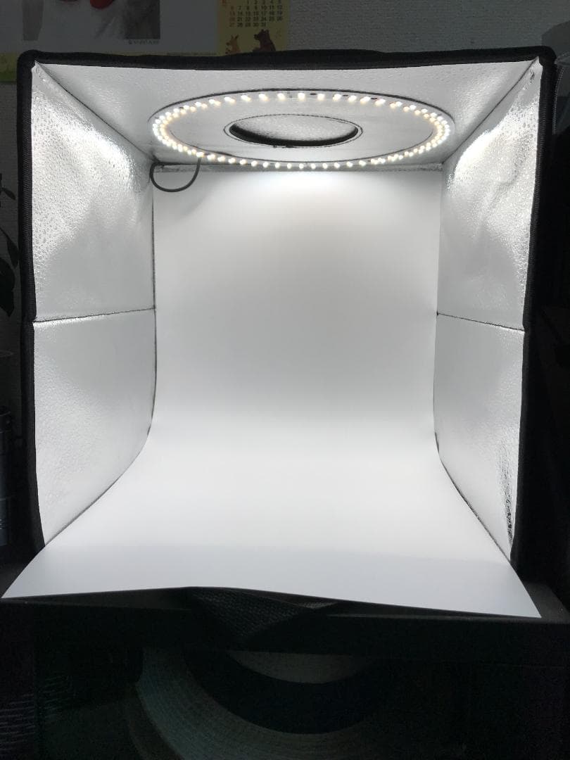 高輝度撮影ボックス 撮影用テント LED照明キット