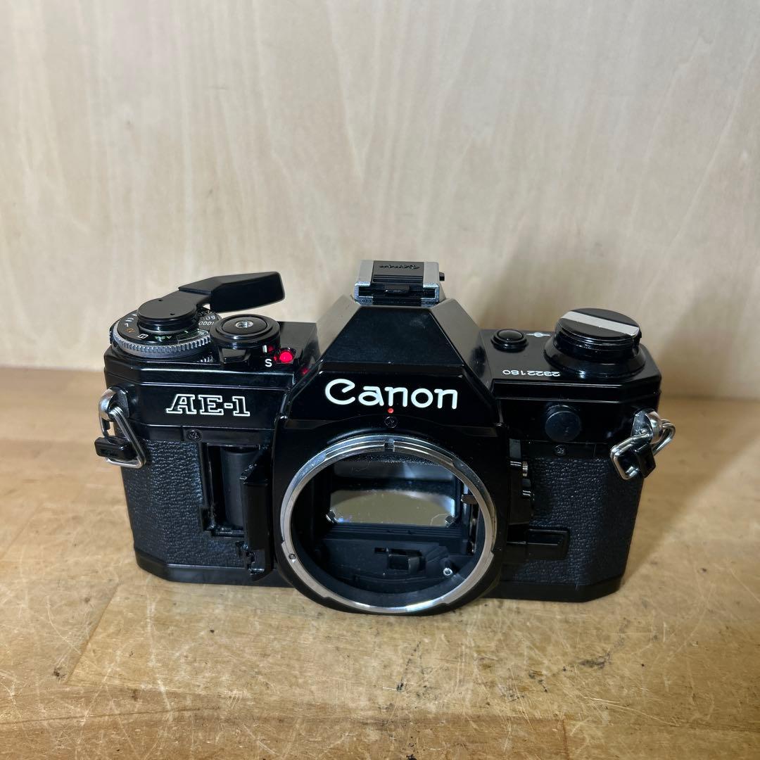 Canon AE-1 ブラックボディー完動極美品