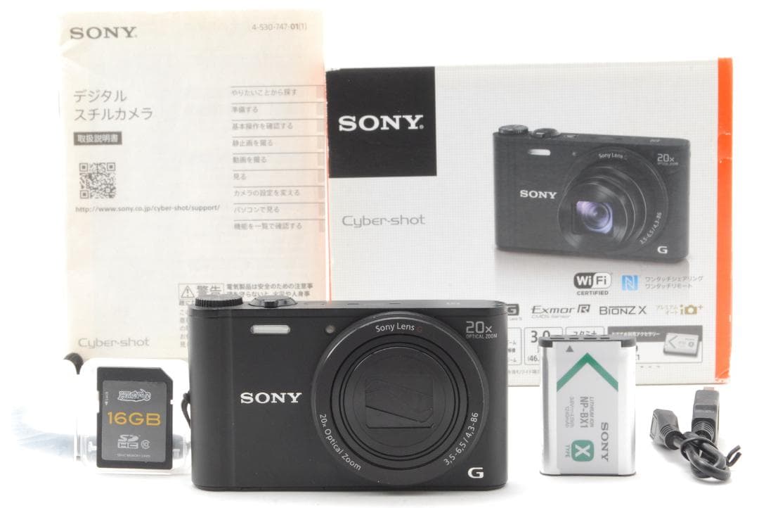 【箱付き】ソニー SONY Cyber-Shot DSC-WX350