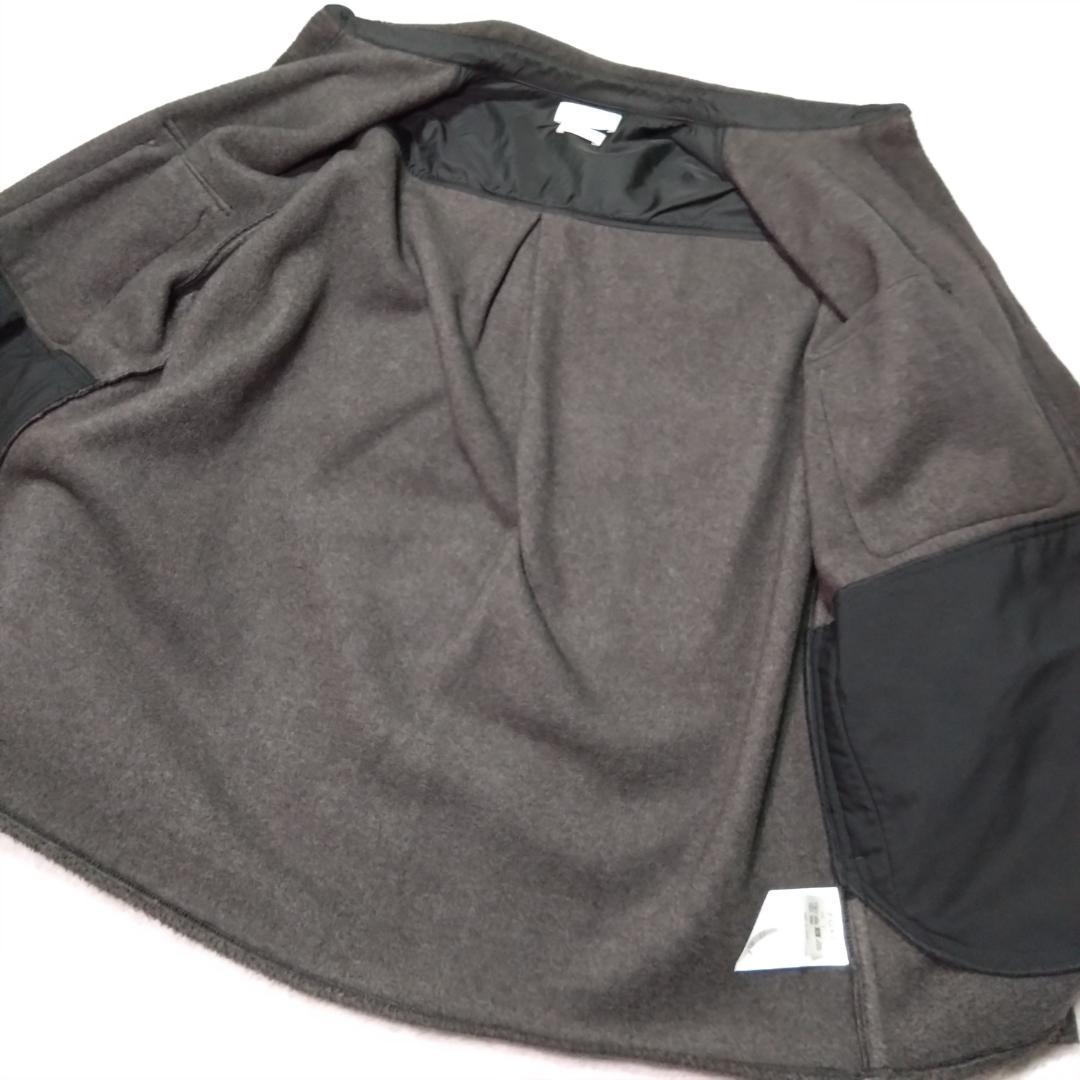 YOKEヨーク　フリースシャツ　黒　２サイズ　ふわふわ　日本製 YK22AW