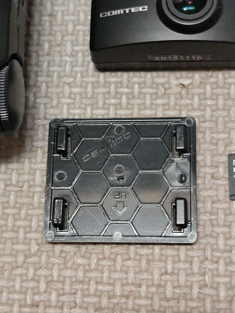 コムテックHDR361GW ドライブレコーダーリアカメラ付き360°