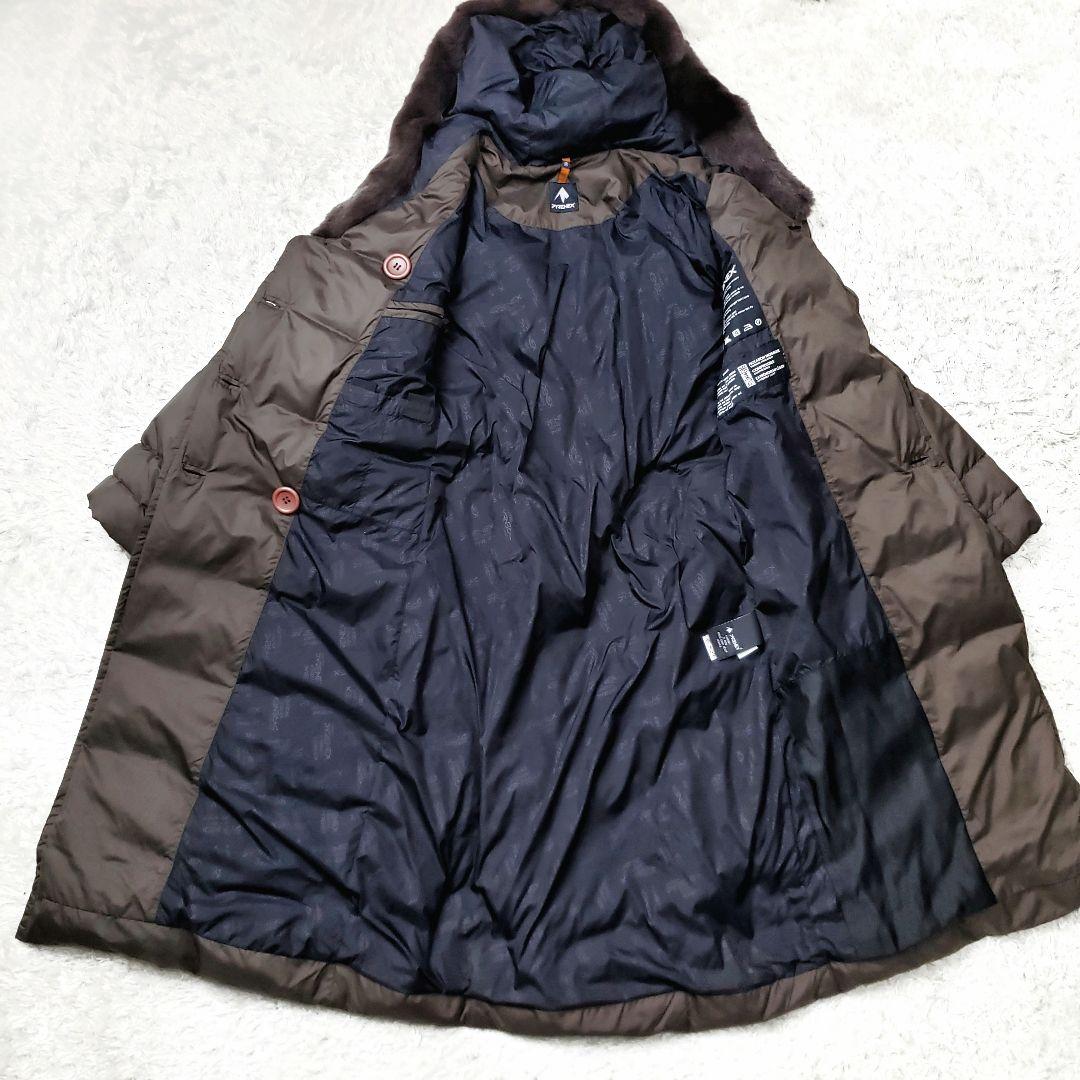 hyde666 ピレネックス ベルト付きダウンジャケット ファー着脱