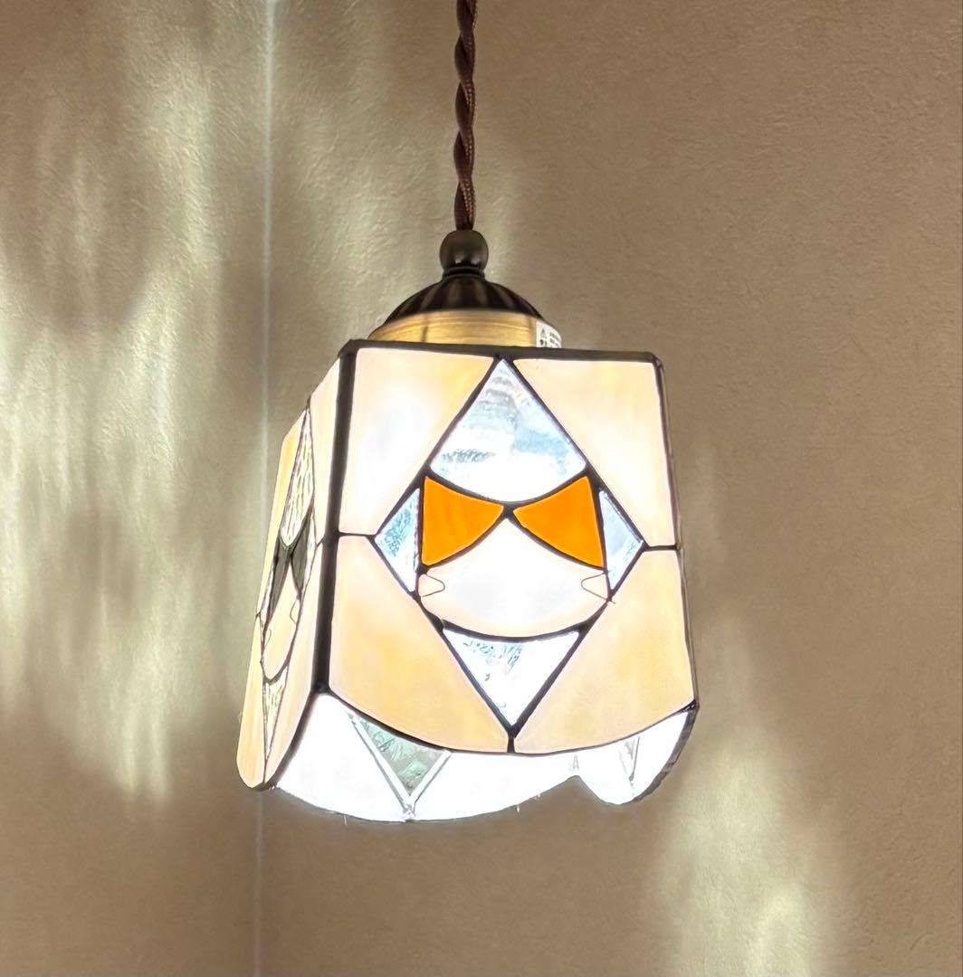 色いろねこちゃん♢ランプ灯具セット/アンティーク調時計