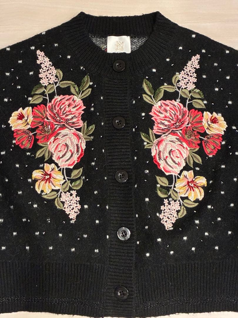 リリーブラウン　ケイタマルヤマ　ニットカーディガン