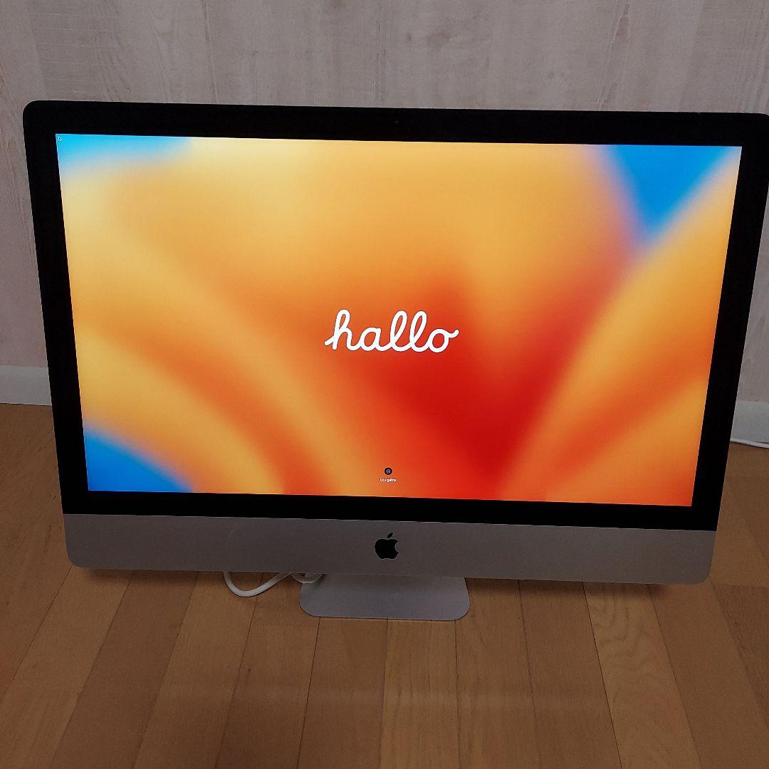 Macデスクトップ iMac 2017 27inch