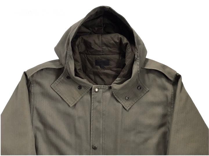 ジャケット・アウター 90s A.P.C. HBT Padded Hooded 3/4 Coat