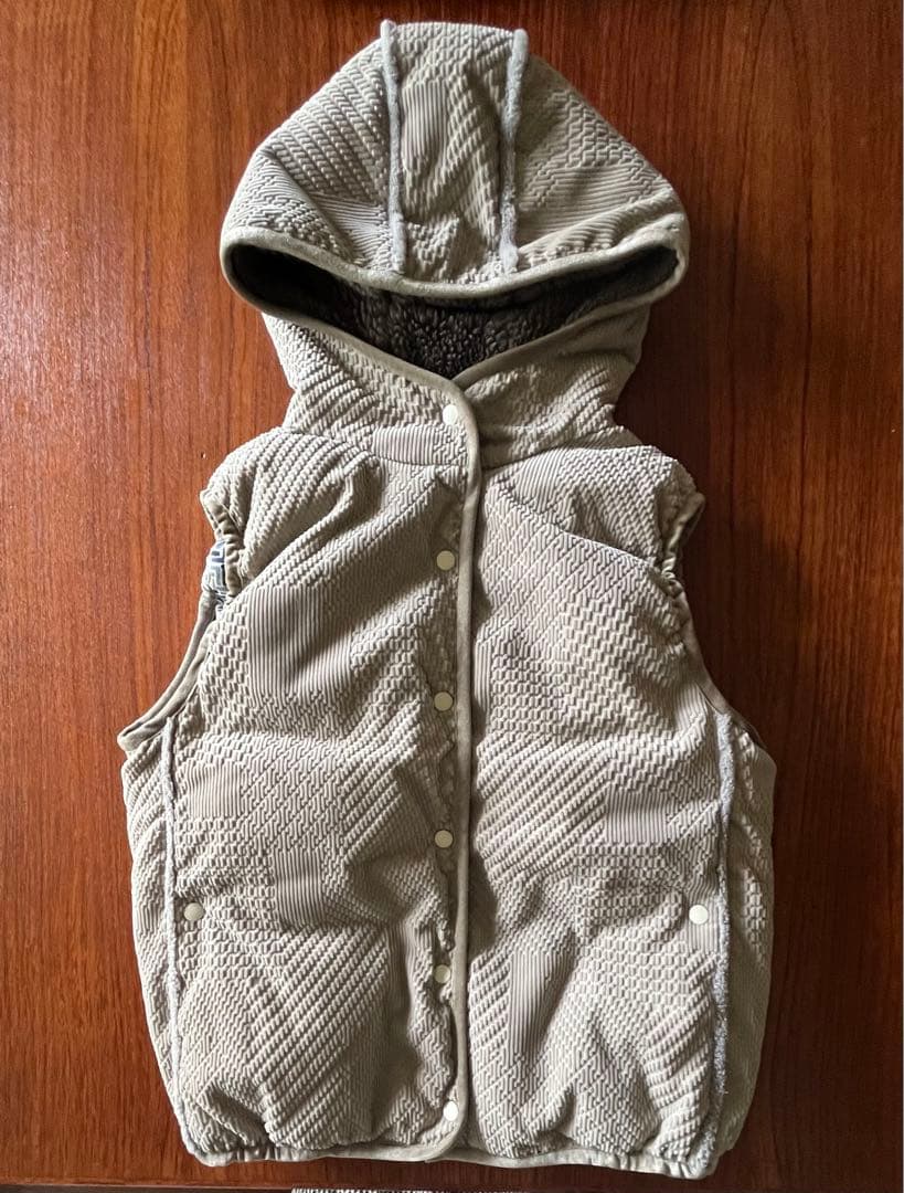 ミナペルホネン ダウンベスト land puzzle mina perhonen