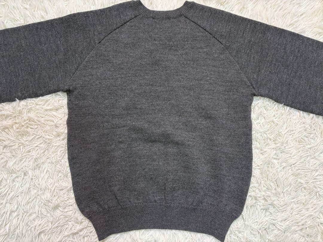 Burberrys ノバチェック Vネックニット グレー サイズ3