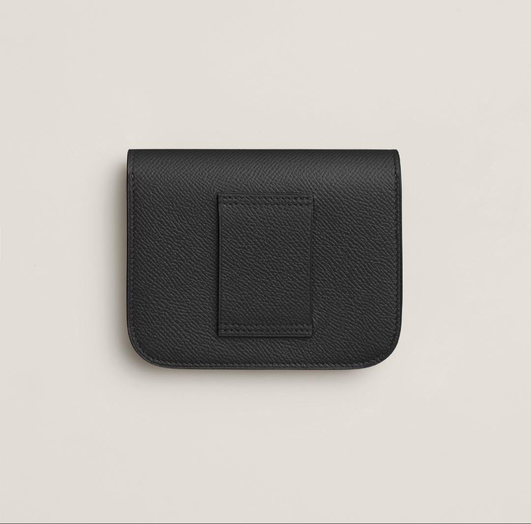 新品未使用 正規品 エルメス コンスタンス スリム 黒 ブラック　K刻印