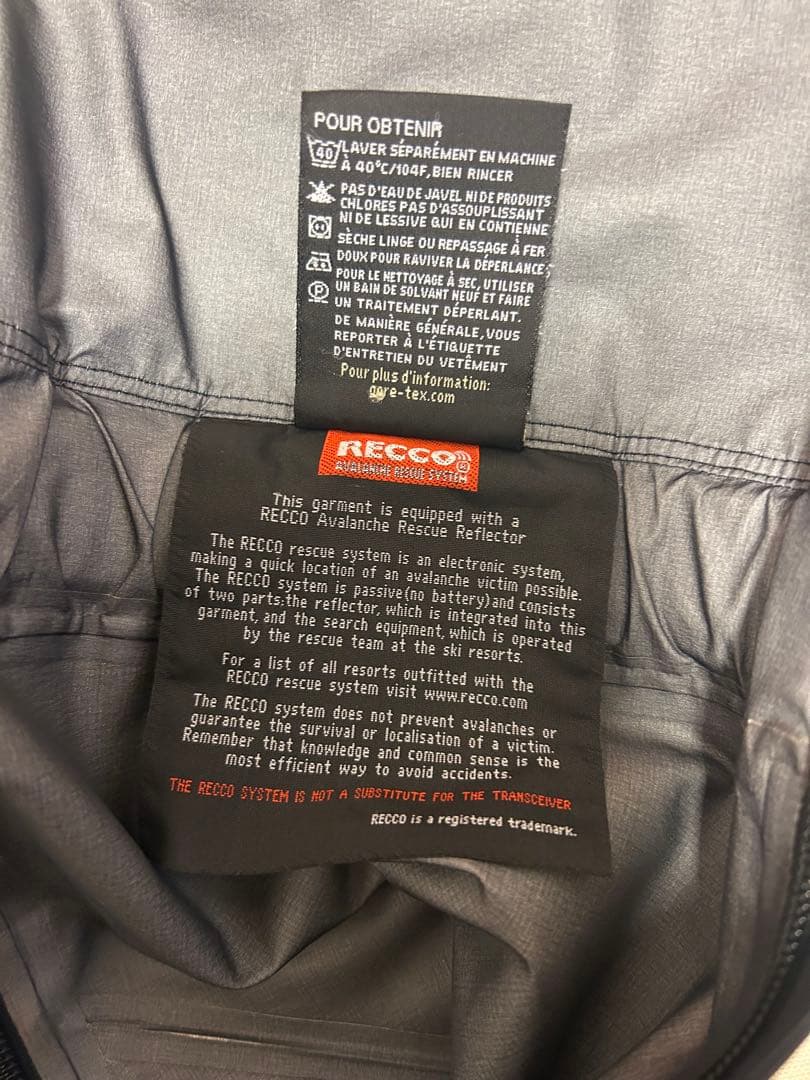 Arc'teryx GORE-TEX RUSHビブパンツS/Mサイズ