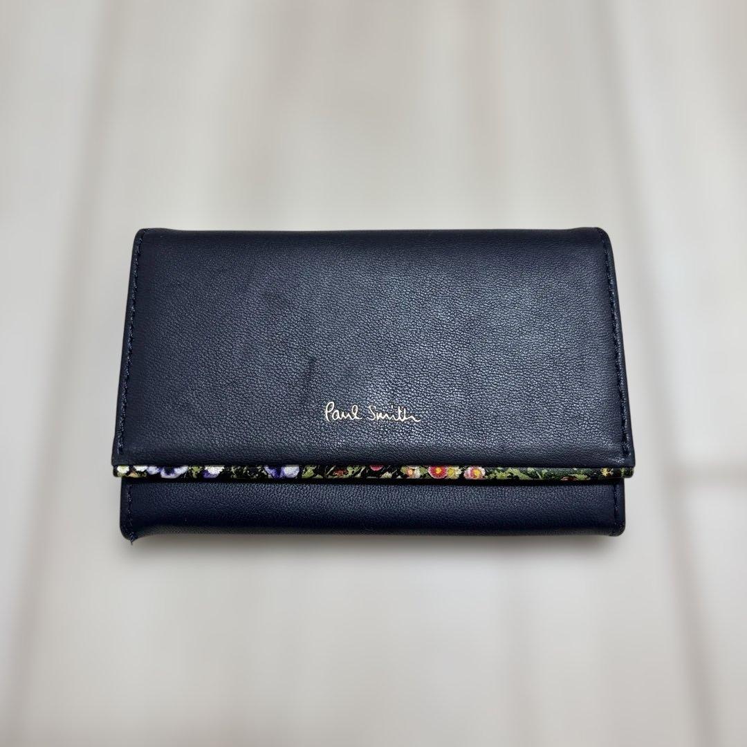 Paul Smith 名刺入れ ネイビー